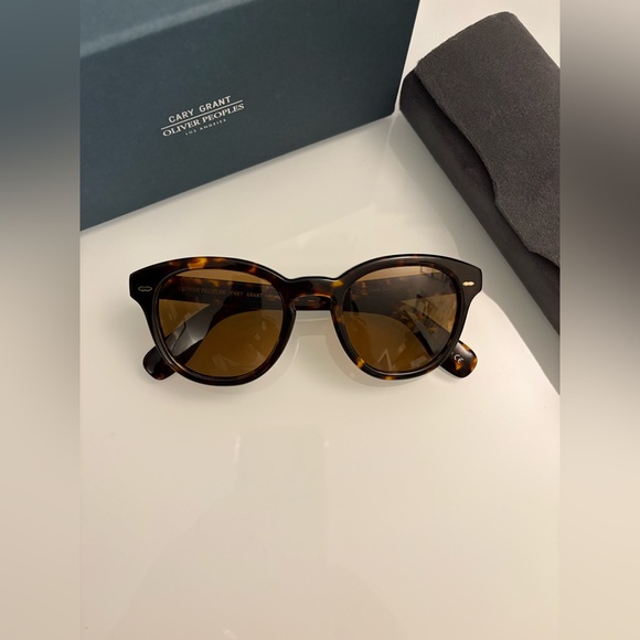 Oliver Peoples CARY GRANT Exclusive SUN MSRP$652 Hemsworth's Fav - Picture 1 of 16